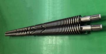 Conical Twin Screw And Barrel For PVC Profile
