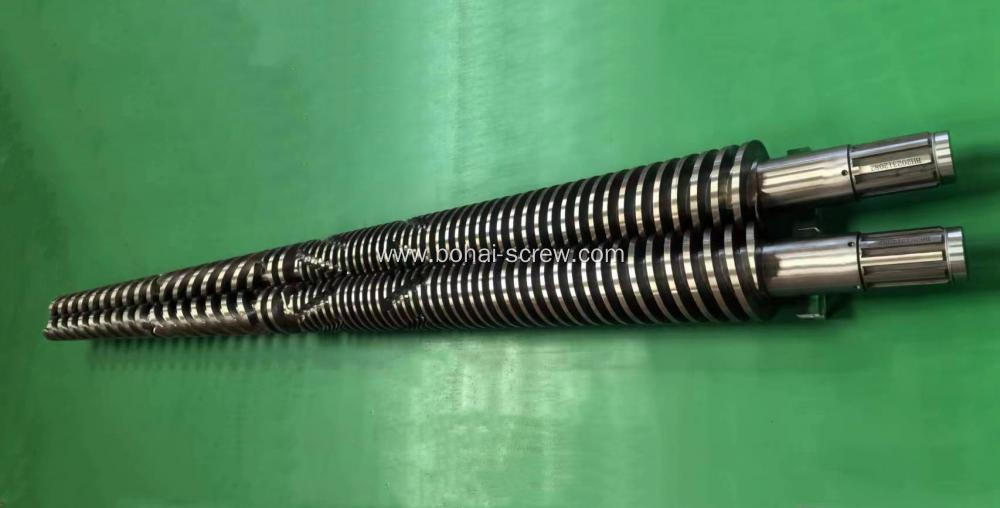 Conical Twin Screw Barrel for Plastic WPC