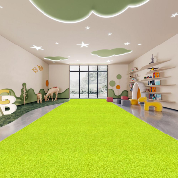 Rumput rumput buatan untuk gym dalam ruangan