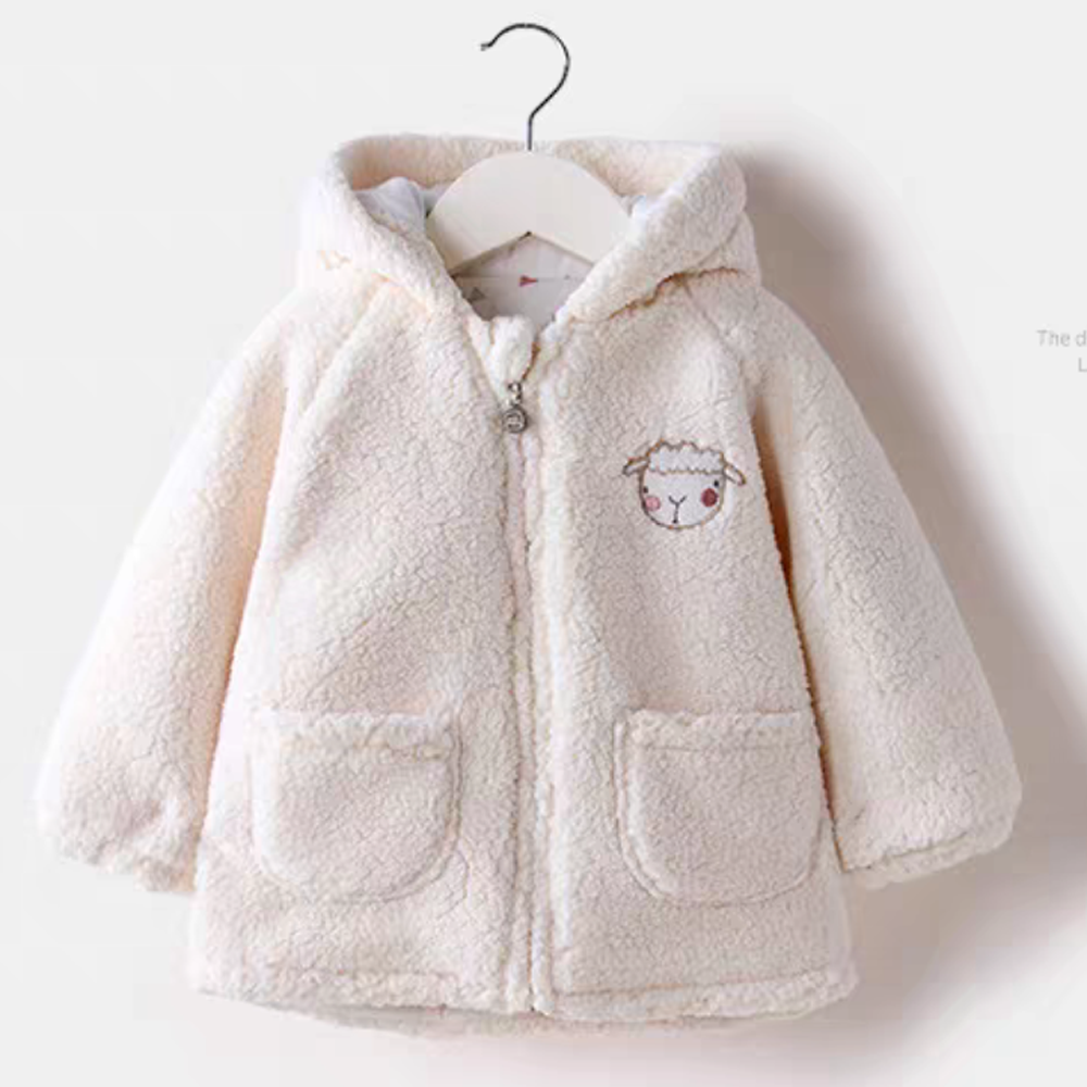 Baby's Fake Fur Coat Cute