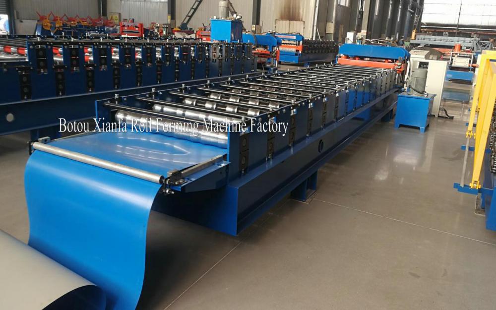 Metal Sheet Glazed Tiles Roof Making Machine