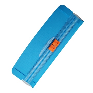 Office Fancy Design Blue A4 Paper Cutter Trimmer with Double Blade