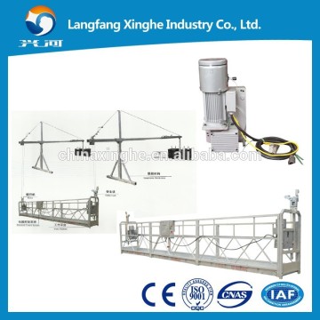Office cleaning equipment Colombia / suspended platform / work platform / gondola export to India
