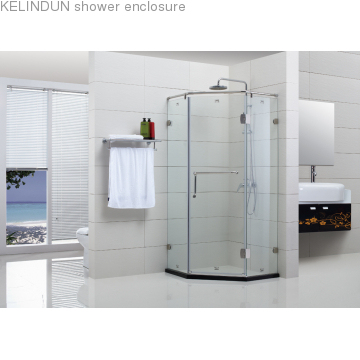 Frameless  hinge shower enclosure WLX-001