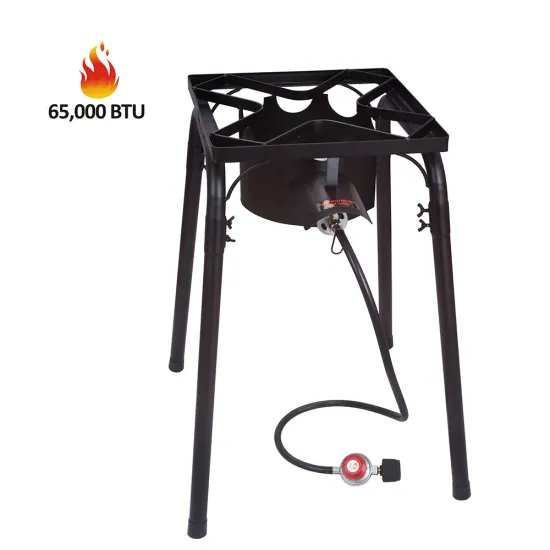 High pressure portable single gas stove