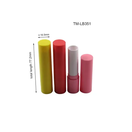 TM-LB421 Empty Lip Balm Container - Plastic Lip Care Tube for Cosmetics Packaging