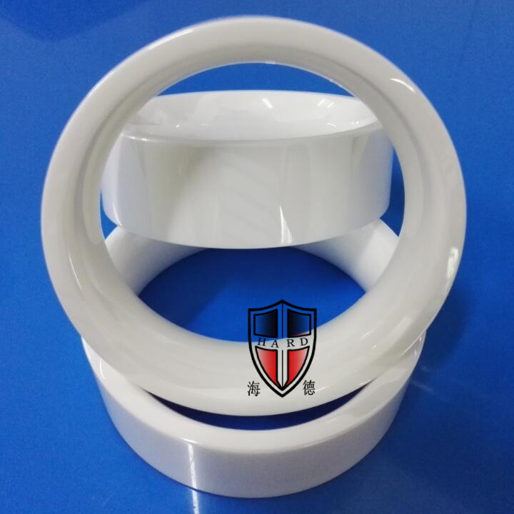 Cuerpo de circonio zirconia con eje de válvula personalizado.