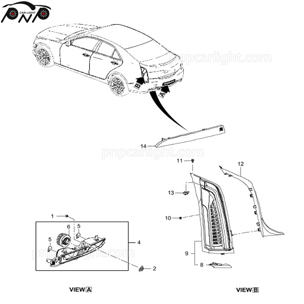 Cadillac Led Tail Lights