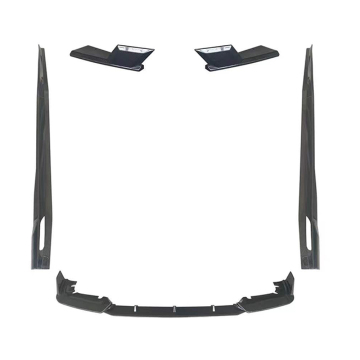 Kit corpo nero lucido ABS per BMW X5M F95 - Spitter anteriore, estensioni laterali, diffusore posteriore, labbro anteriore