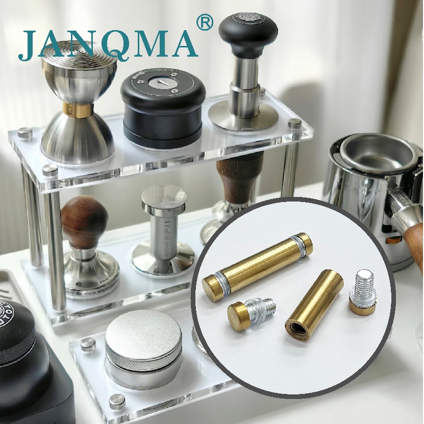 hollow standoff Advertisement Fixing Screw gold