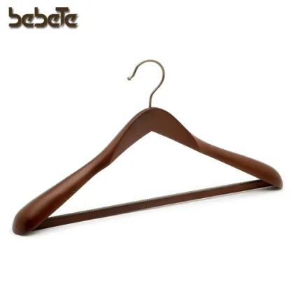 Brown Wooden Coat Hanger