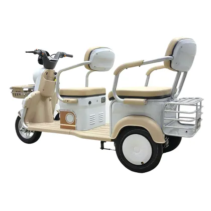 Affordable Electric Tricycles: 48/60v 600w Elderly Friendly Three Wheel Scooters