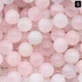 Rose Quartz 8MM Stone Balls Home Decoration Round Crystal Beads