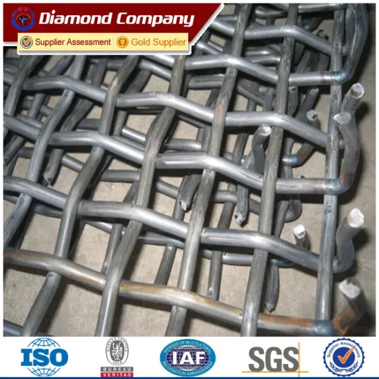 factory direct high tension steel minning sieving screen wire mesh