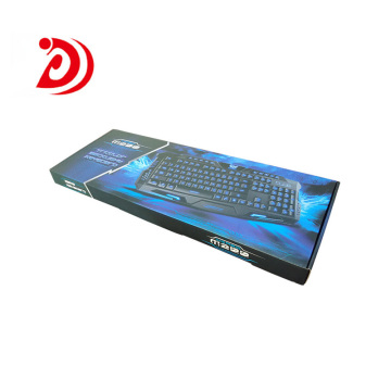 Color computer keyboard shipping boxes