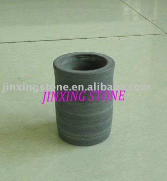 Mug/ Water Cup/Black Marble Tumbler-Healthy Stone Bathroom Sets