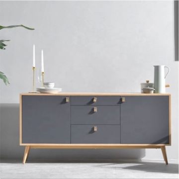 IMK Wood Storage Cabinet for Dining and Living Room