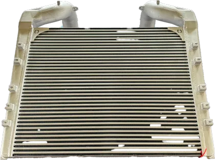 Heavy duty intercooler for truck