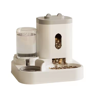 Automatic Portable Pet Feeder for Travel - Universal Dog Bowl and Cat Water Feeder
