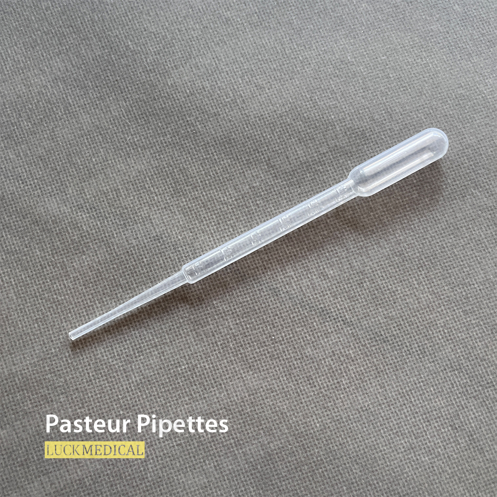 Vrac de pipette de pasteur en plastique