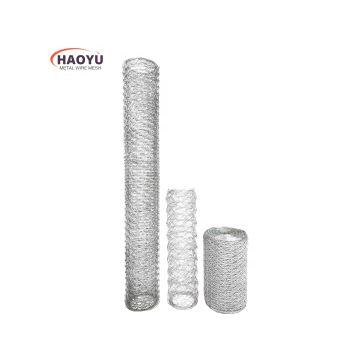 Double twist woven steel wire mesh gabion