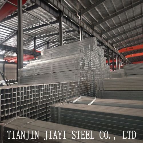 China Q235B Hot Dip Galvanized Square Tube Factory