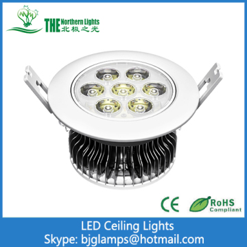 7W LED tavan lambaları Alibaba