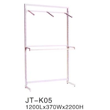 Powder coated clothes rack