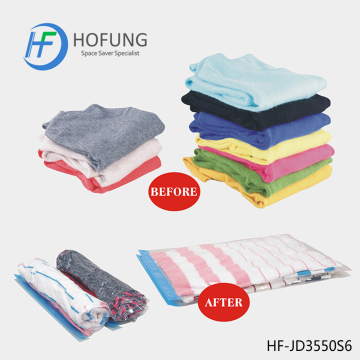Hand roll Space Bag Travel vacuum storage bag