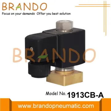Sub-Base Mounted Brass Solenoid Valve 2-Way Normally Open