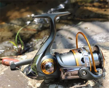 YOUME Spinning Fishing Reel 10BB + 1RB 1000-6000 Series Metal Coil Boat Rock Fishing Wheel