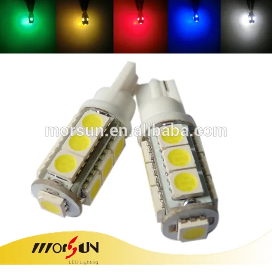 Hot sale super brightness T10 13pcs 5050SMD signal light with T10/BA9S base