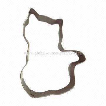 Cat-shaped Stainless Steel Cookie Cutter