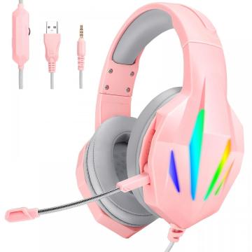 Casque d&#39;ordinateur portable LED Light Gaming pour PS5