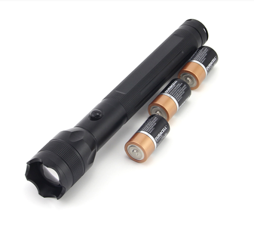 Dry cell led light zoom 3W Led Flashlights