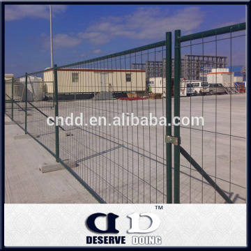 Prefab easy installed iron temporary fencing/ iron mobile fencing/iron mesh fencing