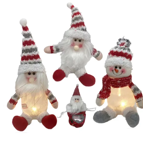 Christmas Toys: 10 Santa Claus Gifts with Lights for Only $1 Each