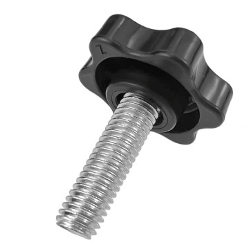 Factory Direct Sales: Hexagonal Plum Blossom Handle Screw with Plastic/Rubber Head