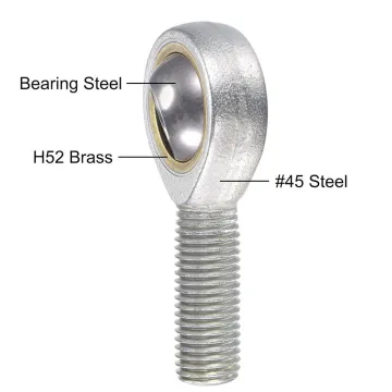 Stainless Steel Right Thread Female Male Rod End Ball Joint Bearing Fish Rod Spherical Plain Bearings