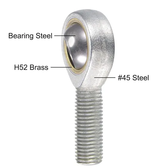 High Strength Chromoly Steel Heim Joint SAS70ES Rod End Bearing for Racing Off-road Vehicle