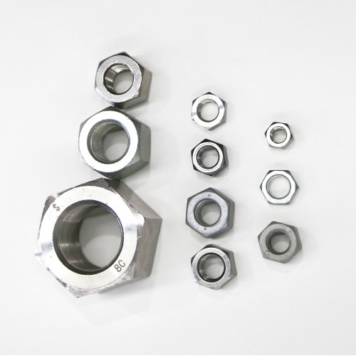 Din934 porcas sextavadas 304 porcas hexagonais de aço inoxidável