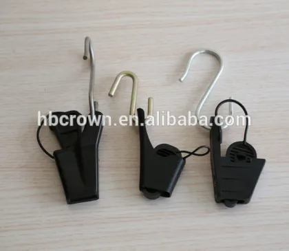 GKN-H Fiber Optic Drop Wire Clamp For Telecom Parts