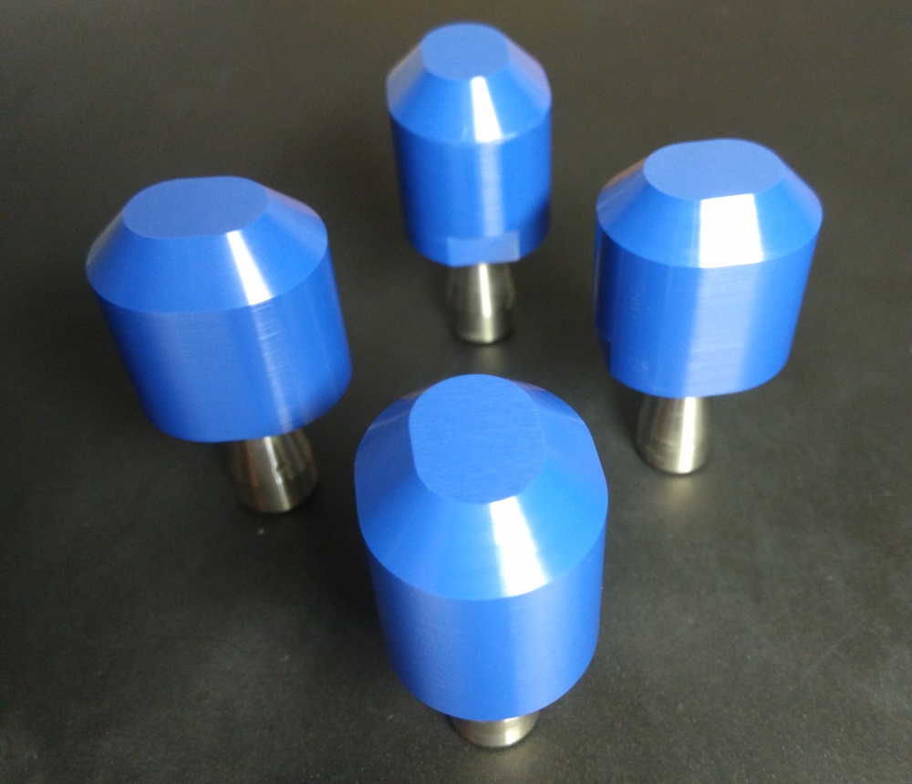 Location pins made of blue nanometer zirconia ceramic