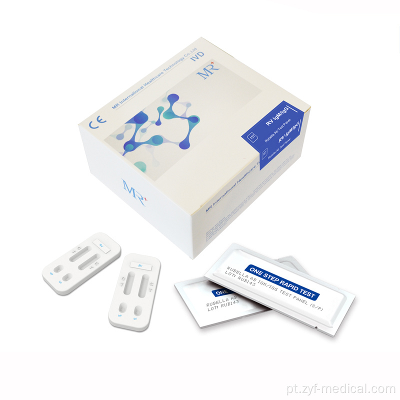 Kits de teste de vírus Rubéola Rápida Rúpula Médica