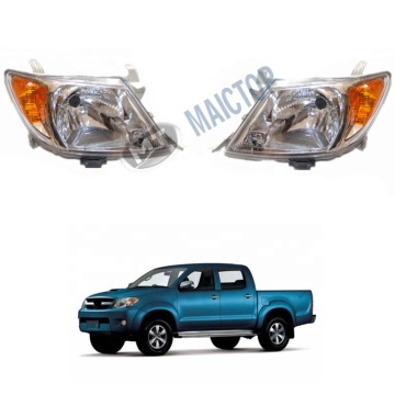 MAICTOP Car Auto Parts Front Light Head Lamp for Hilux Vigo 2008