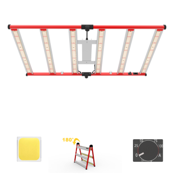 Full Spectrum 6 Bars Led Grow Light 320w