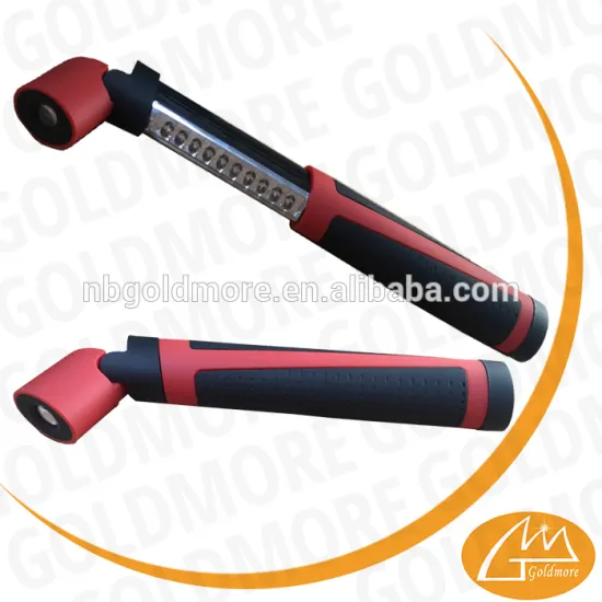 Goldmore 2 10+1 LED extendable flexible work light with Magnet Hook, led tool flashlight