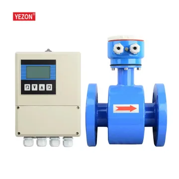 RS485 Water Food Grade Flowmeter - Industrial Intelligent Sewage Water Magnetic Electromagnetic Flowmeter