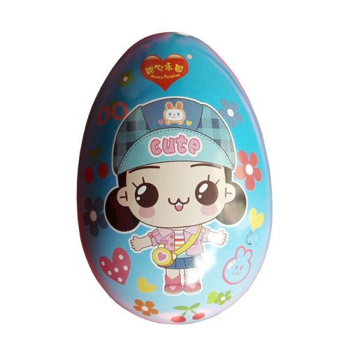 Special Shaped Tin Can Tin Easter Egg Christmas Presents Egg Cans Manufactory
