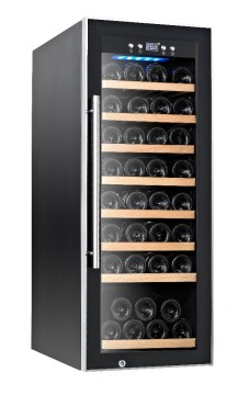 125L 43 Bottles Single Zone Humidity Control Wine Cooler